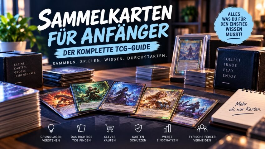 Sammelkarten sammeln Ratgeber / Guide: So funktioniert es günstig, effizient und ohne Lehrgeld!